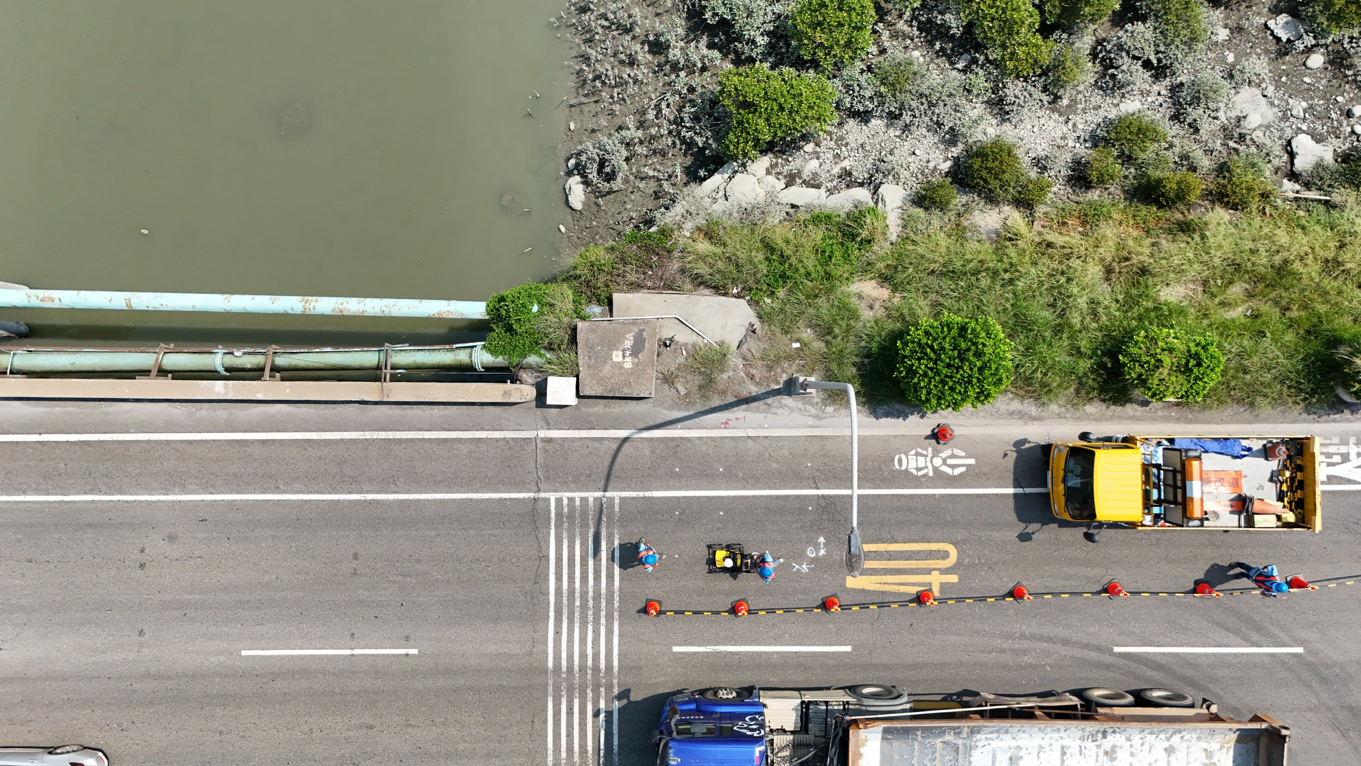 中科161KV透地雷達管線及人孔探測工程